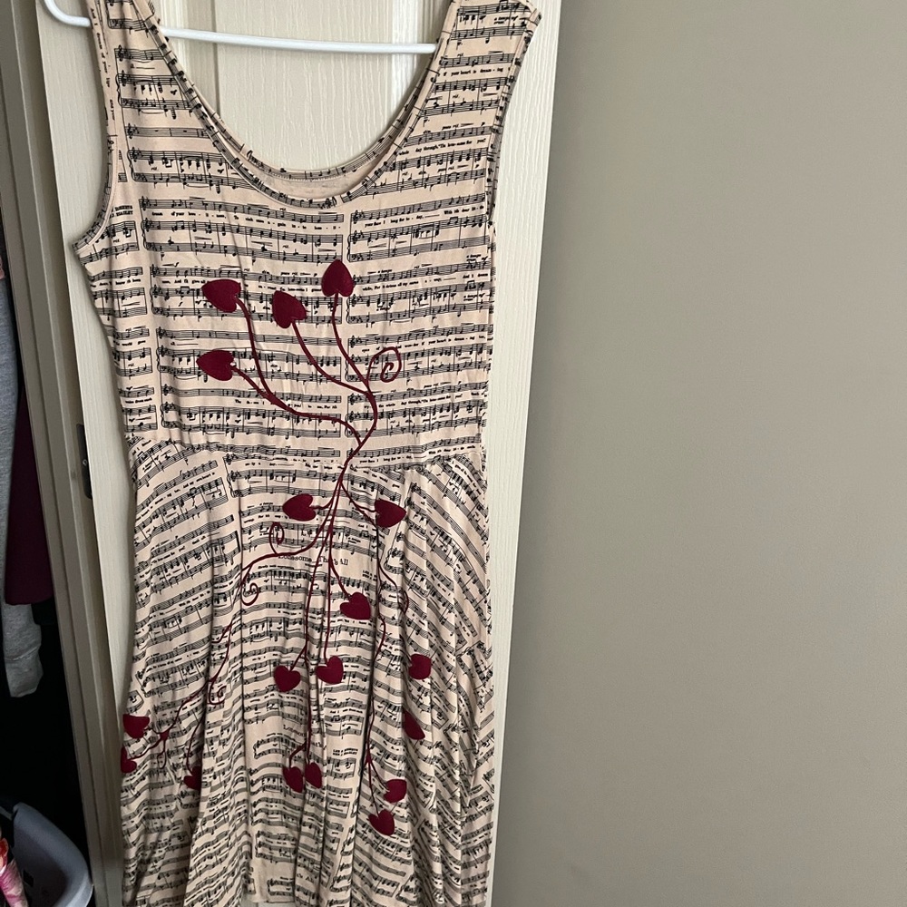 MIDI music note dress
